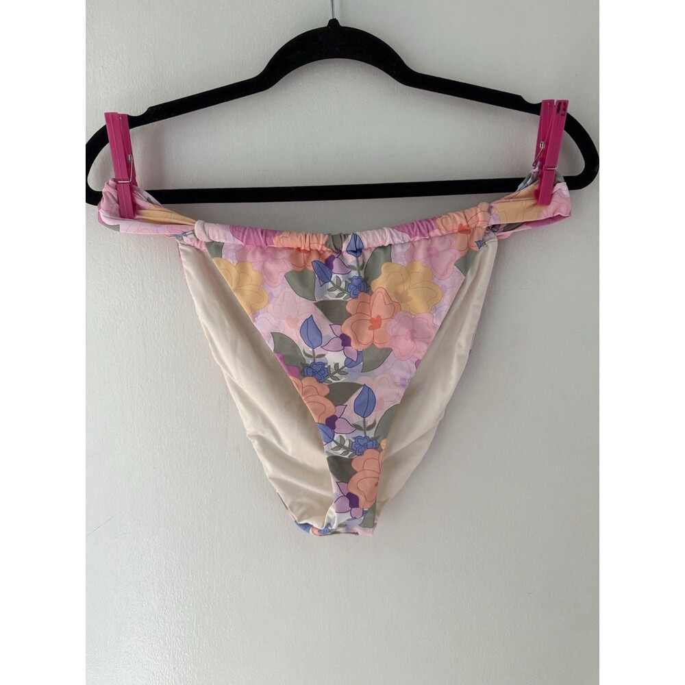 Floral Pink Multi-Color Two-Piece Bikini Set - Picture 2 of 8